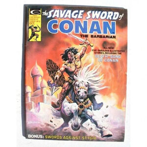 Savage Sword Of Conan The Barbarian Magazine series 1974-1995 /  Issue #8 only